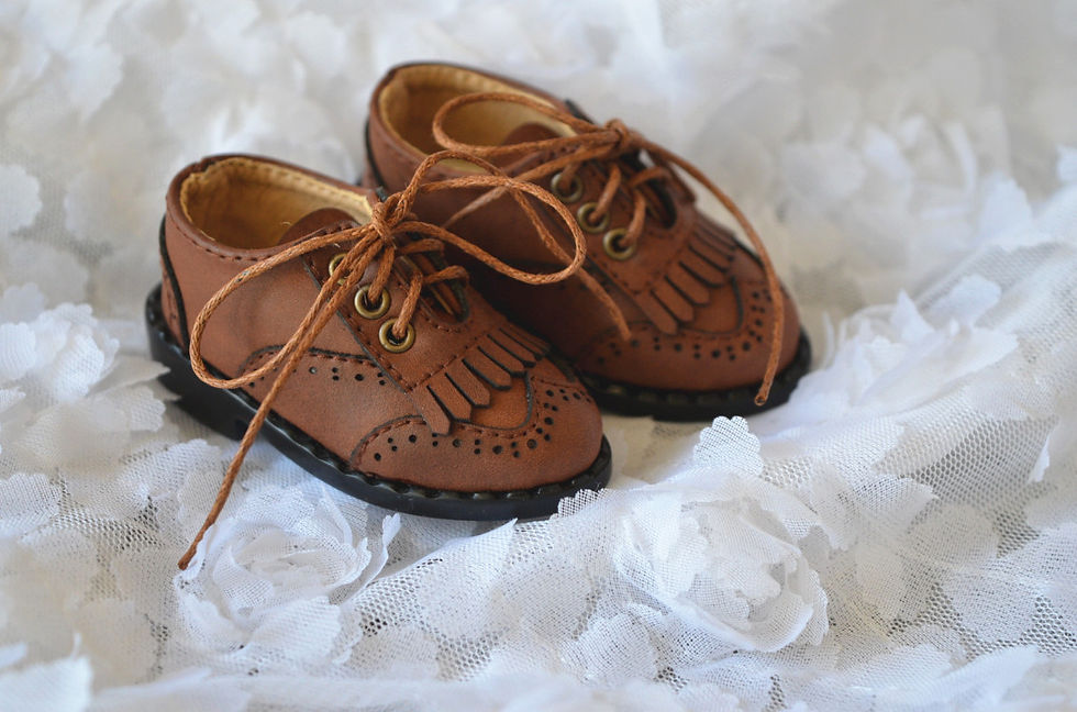 Thumbnail: 1/4 BJD MSD shoes classic carved Oxford shoes