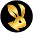 Space Rabbit Black and Gold LOGO.png