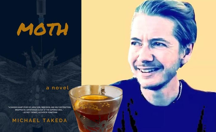 The Starry Negroni--A Custom Cocktail for Michael Takeda's Booktails Literary Podcast S2 EP5
