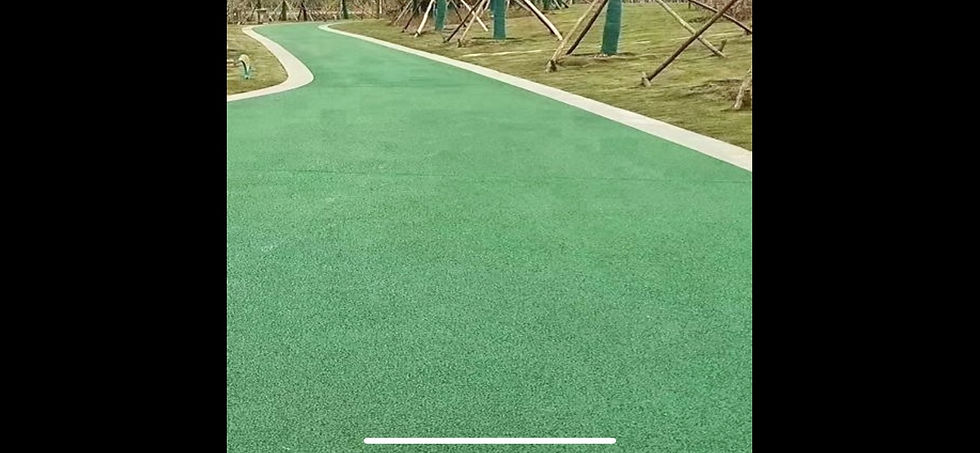 塑胶跑道 rubber playground