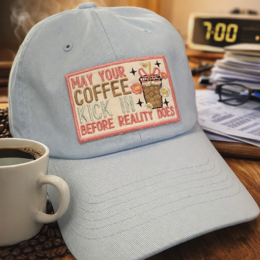 May your coffee kick in before reality 