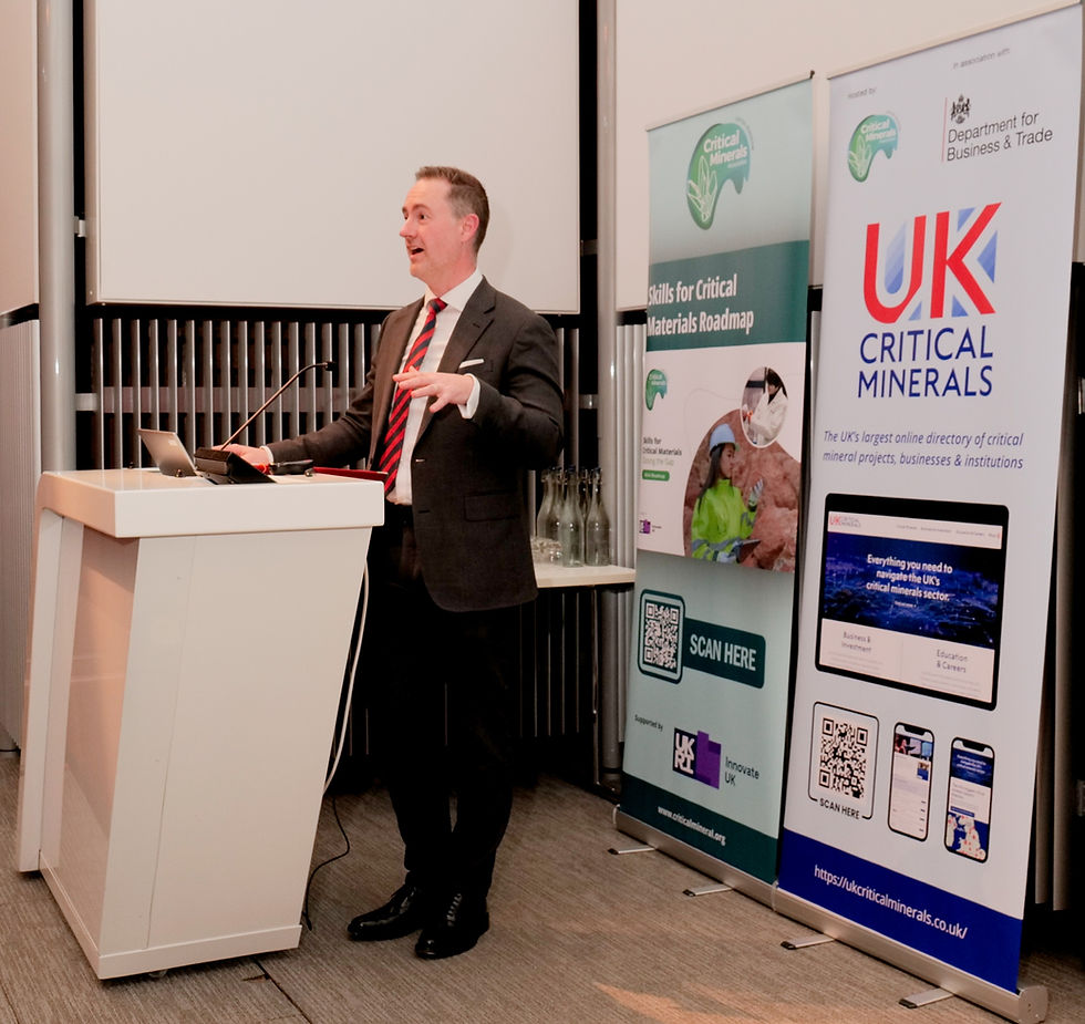 UK Critical Minerals Website Showcase - 18 May 2026