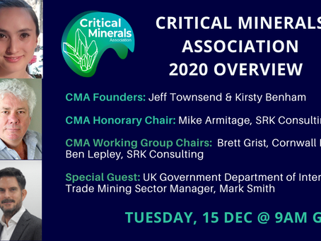 Critical Minerals Association - Overview of 2020