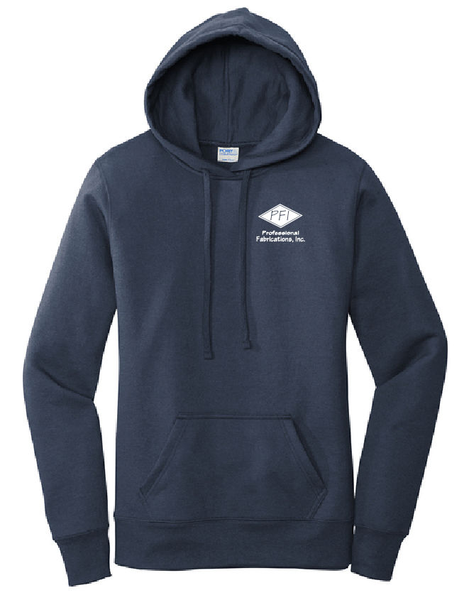 Women's Port & Co Fleece Hooded Sweatshirt (LPC78H)