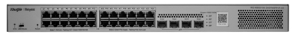 ​Reyee 24 Port Gigabit PoE 370W 4SFP Layer 2+ Smart Managed Switch | RG-NBS3100-