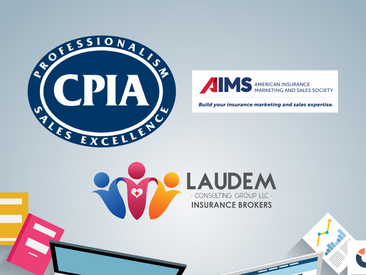 Laudem logra importante designación CPIA (AIMS Society's Certified Professional Insurance Agent)