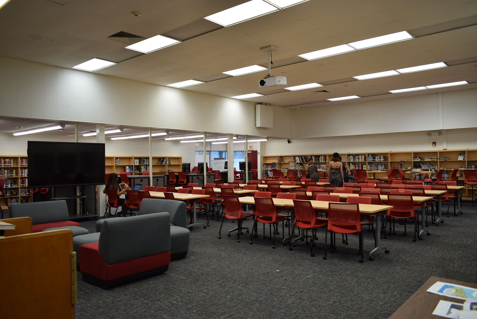 Library interior