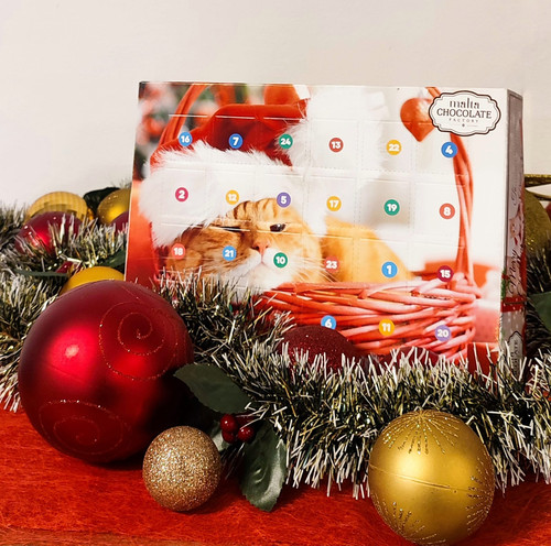 24 Day Advent Calendar - Cat | Malta Chocolate