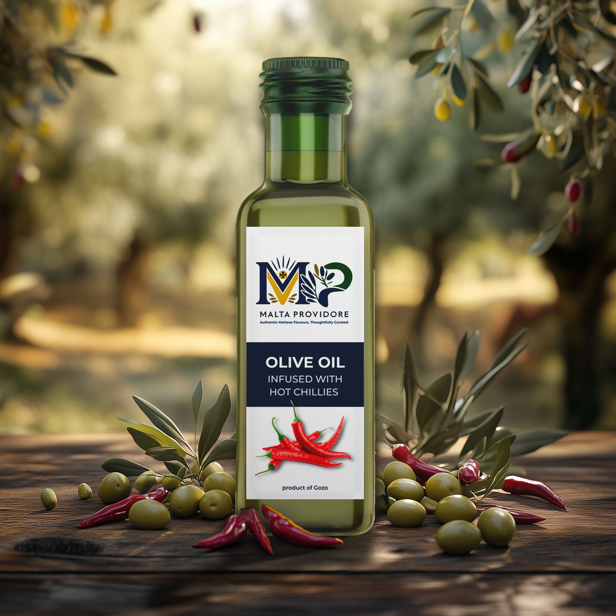 Chilli infused Olive Oil