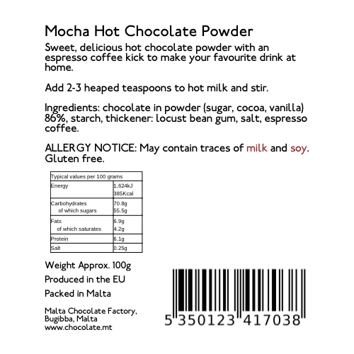 Thumbnail: Mocha Chocolate Powder 100gm