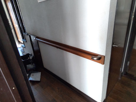 西東京市北原町　手すり工事