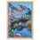 Thumbnail: Picturesque French town wall art with flowers, historic homes, and calm water