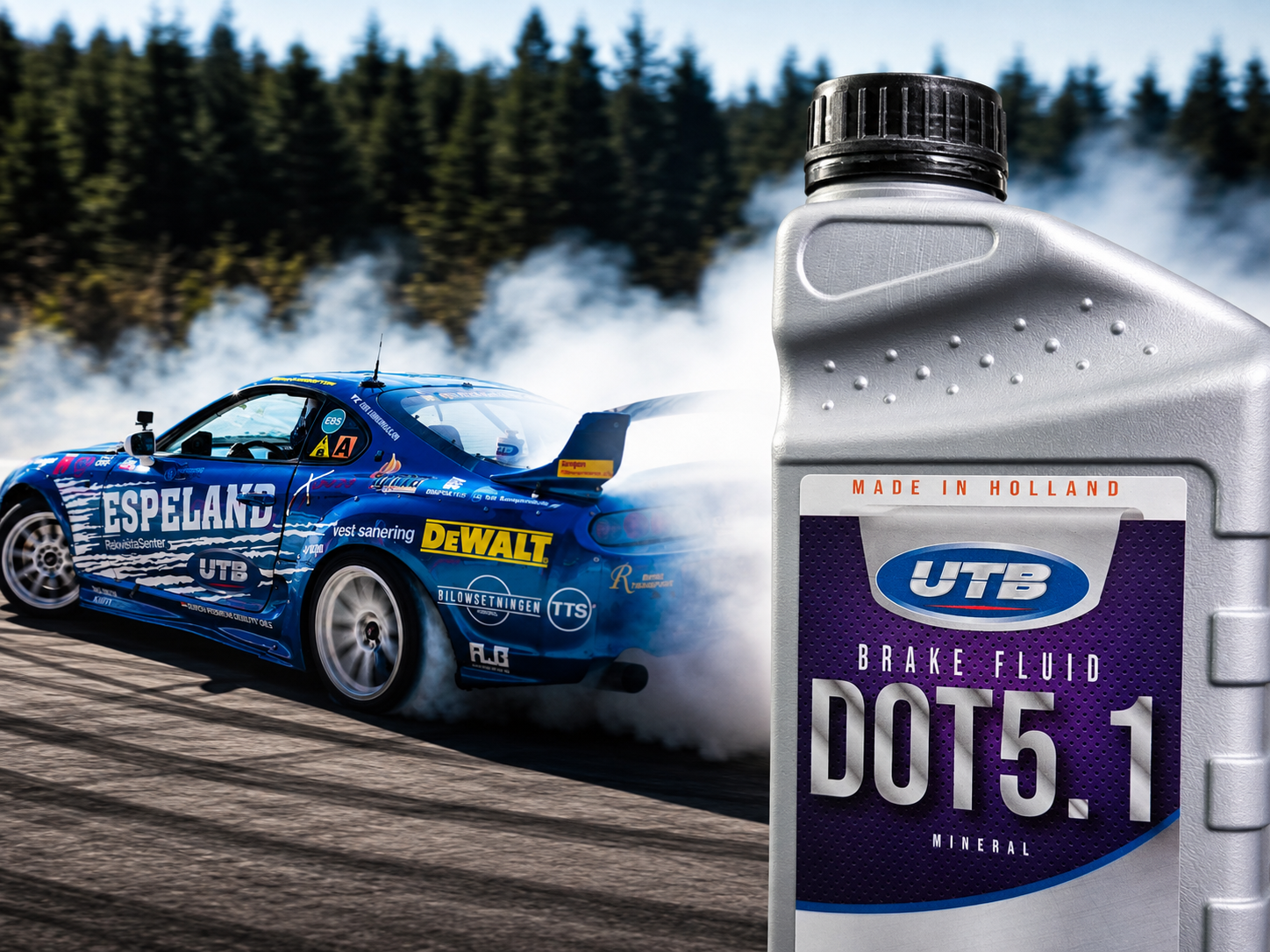 UTB Brake Fluid DOT 5.1 – høy ytelse og trygg bremsefølelse