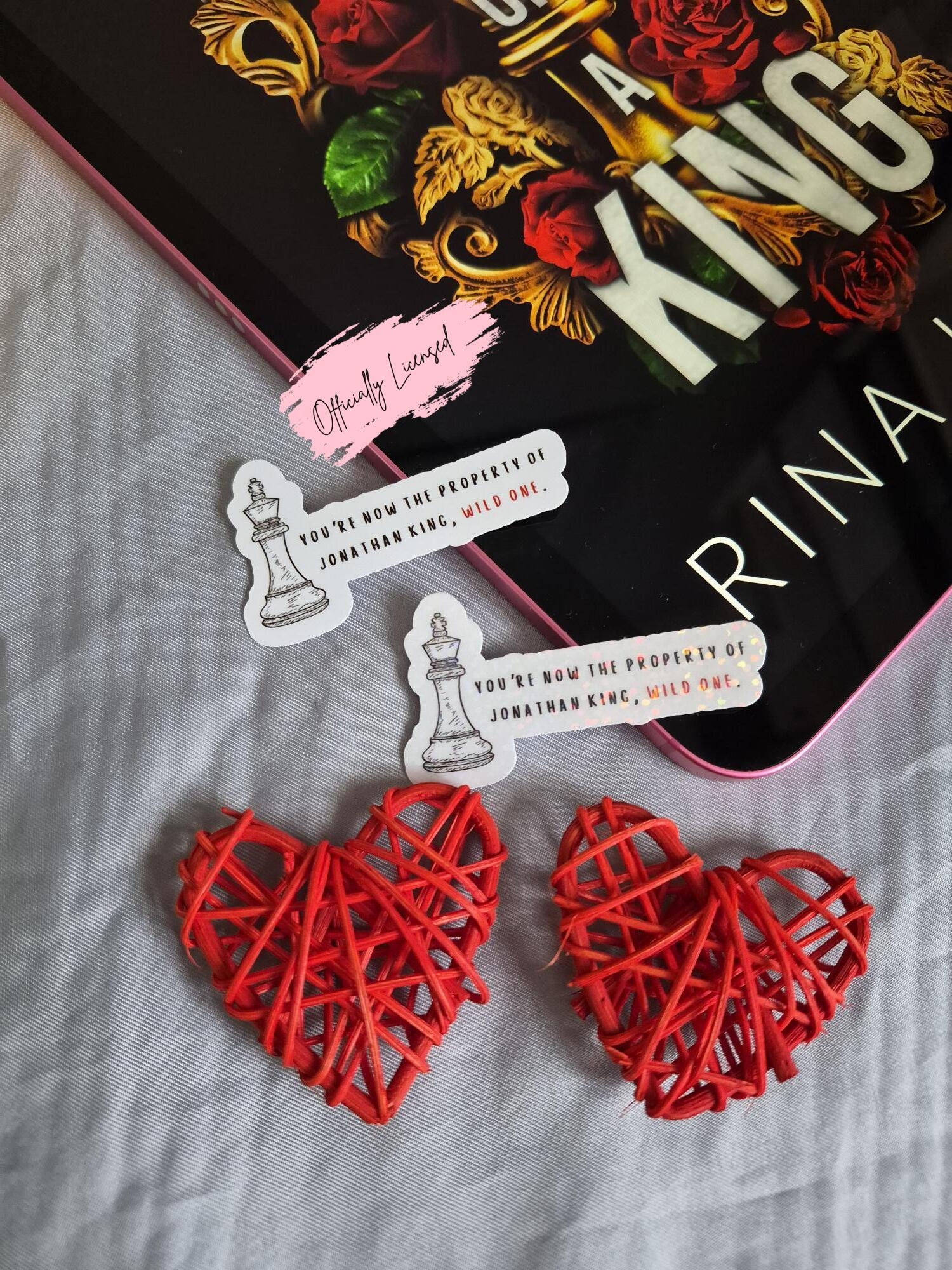 Jonathan King Quote Sticker