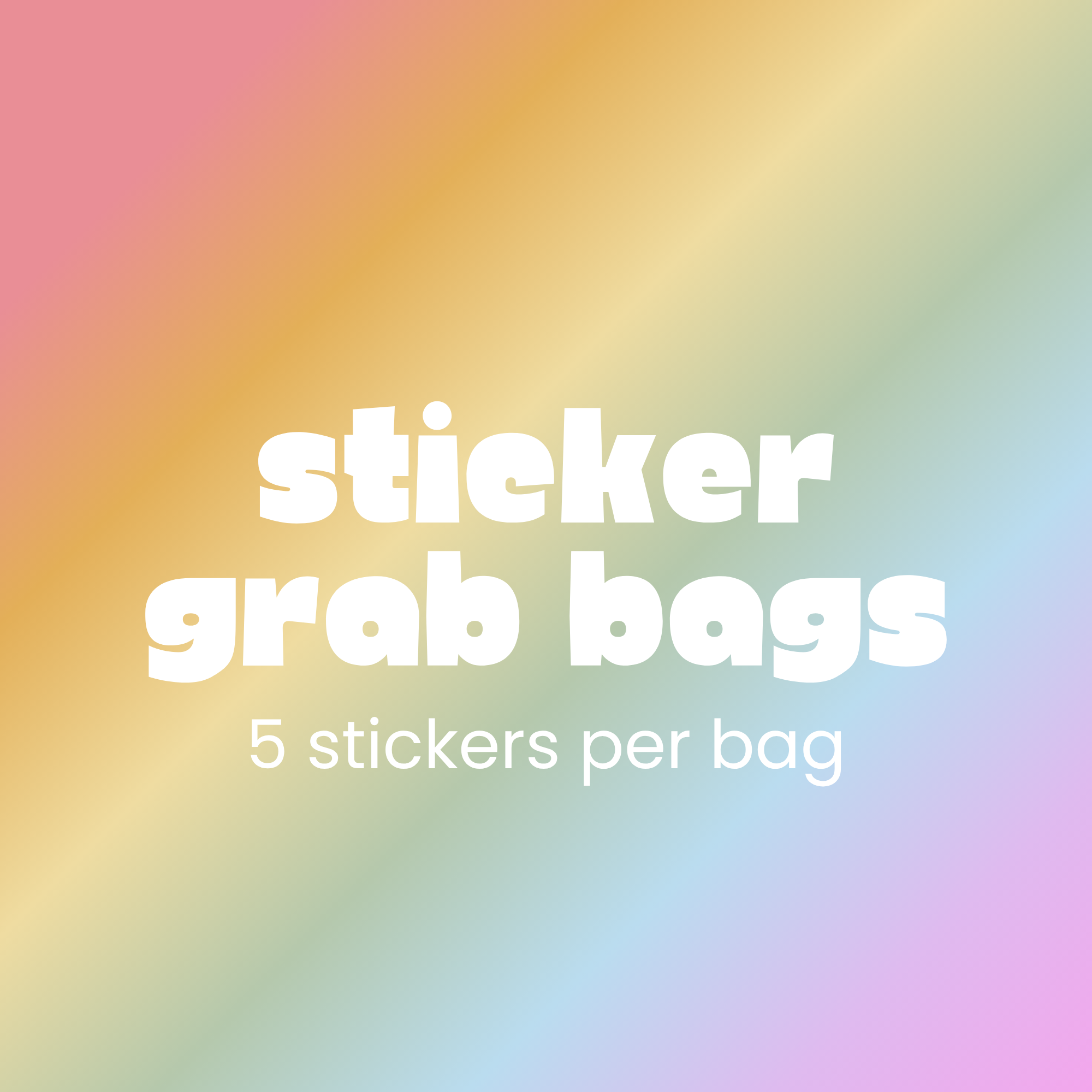 Sticker Grab Bag