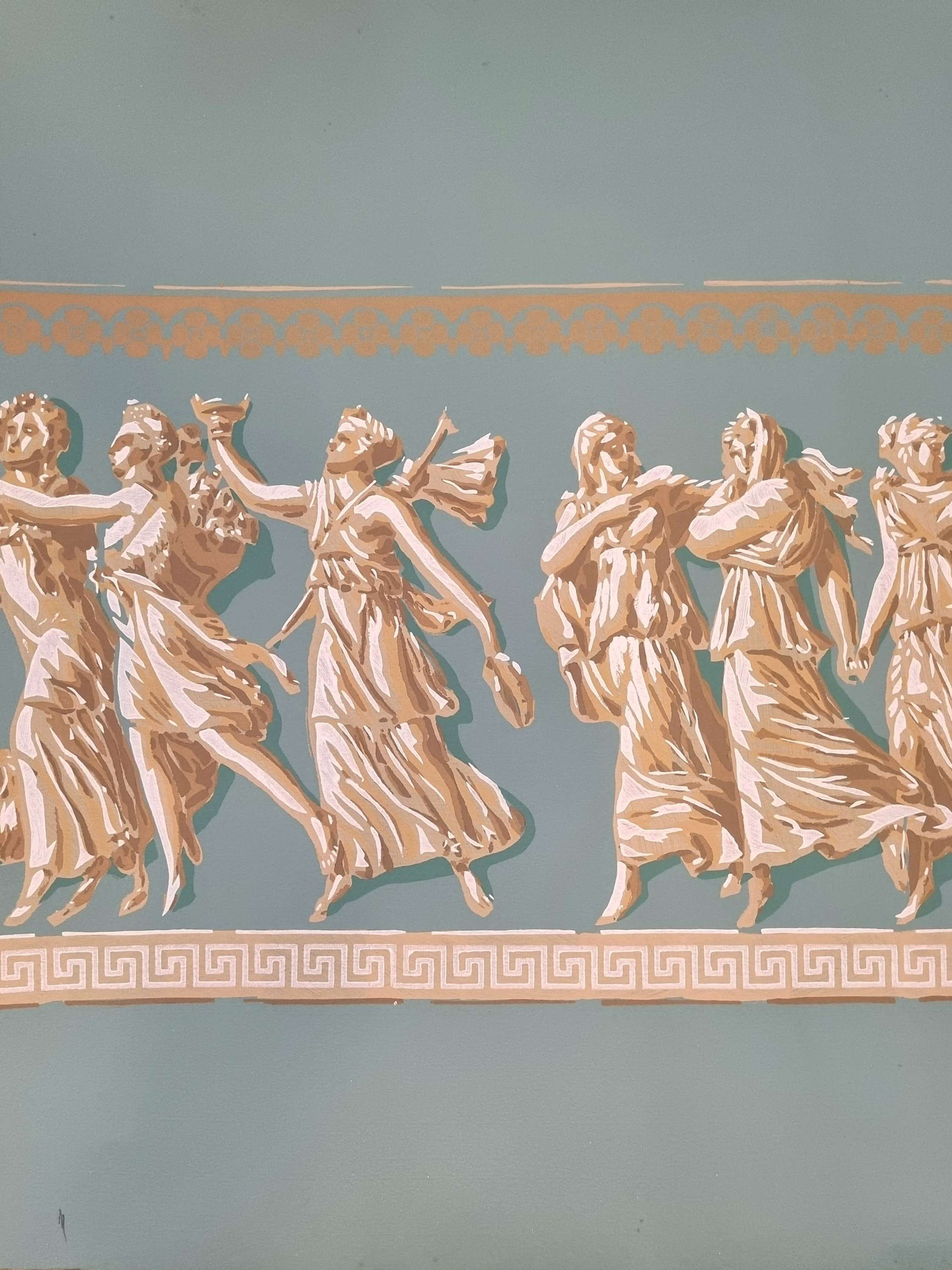 Mauny wallpaper border