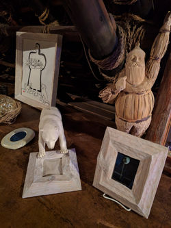 展示にて1