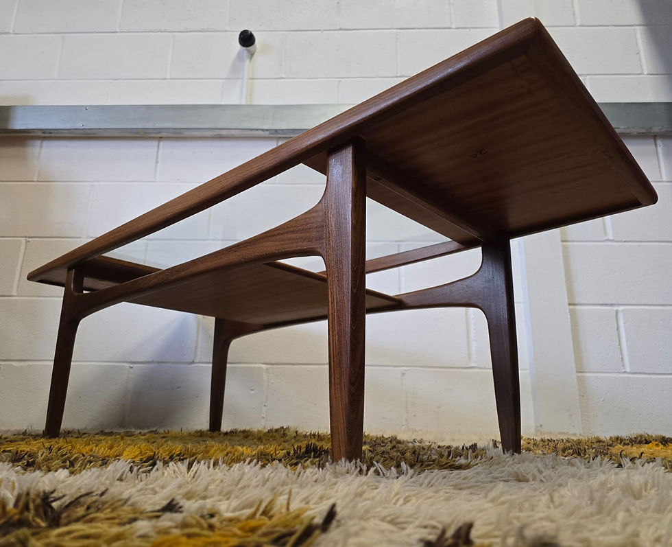 Thumbnail: G Plan Fresco Teak & Glass Coffee Table