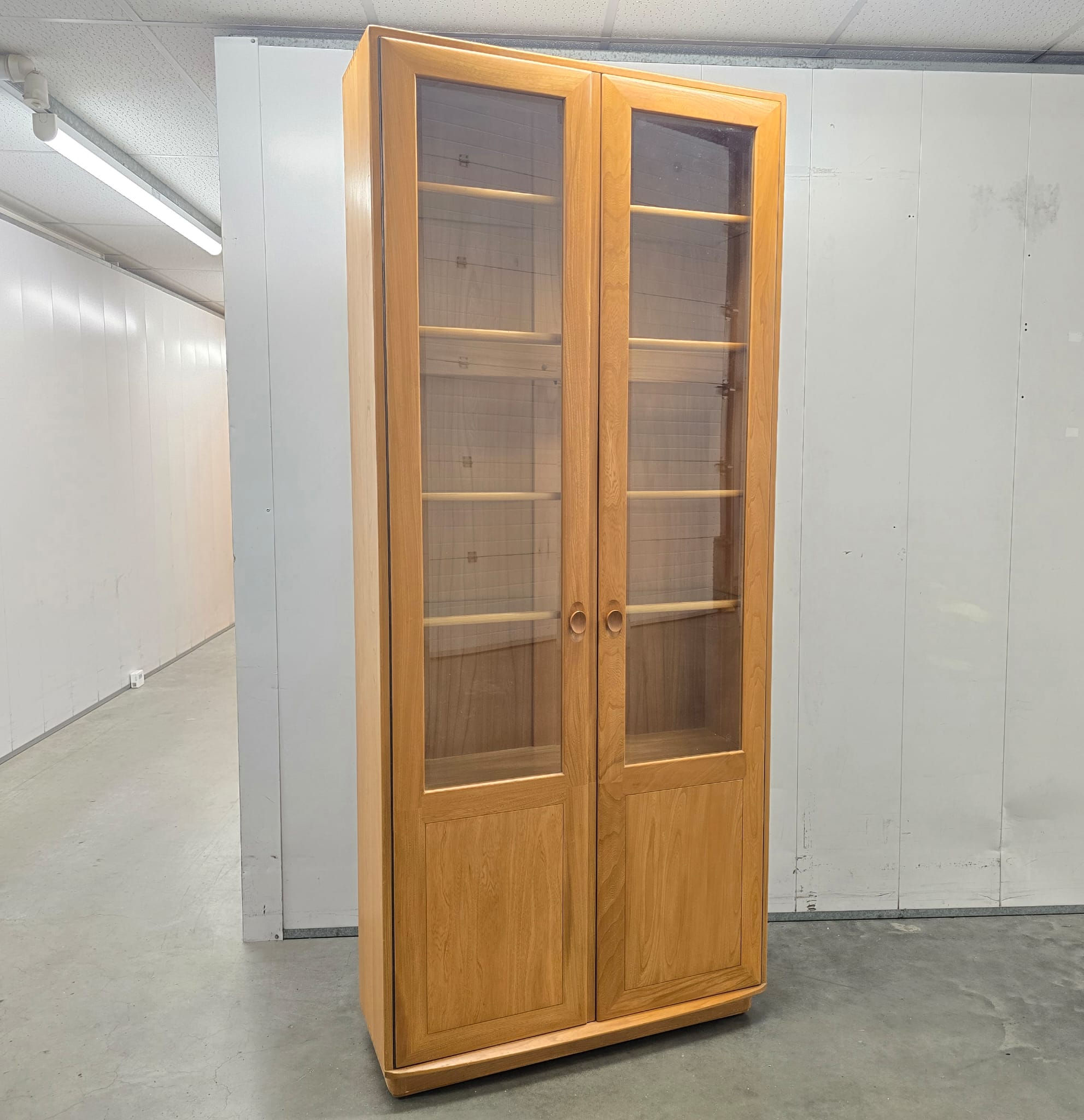 Ercol Windsor Glass Display Cabinet