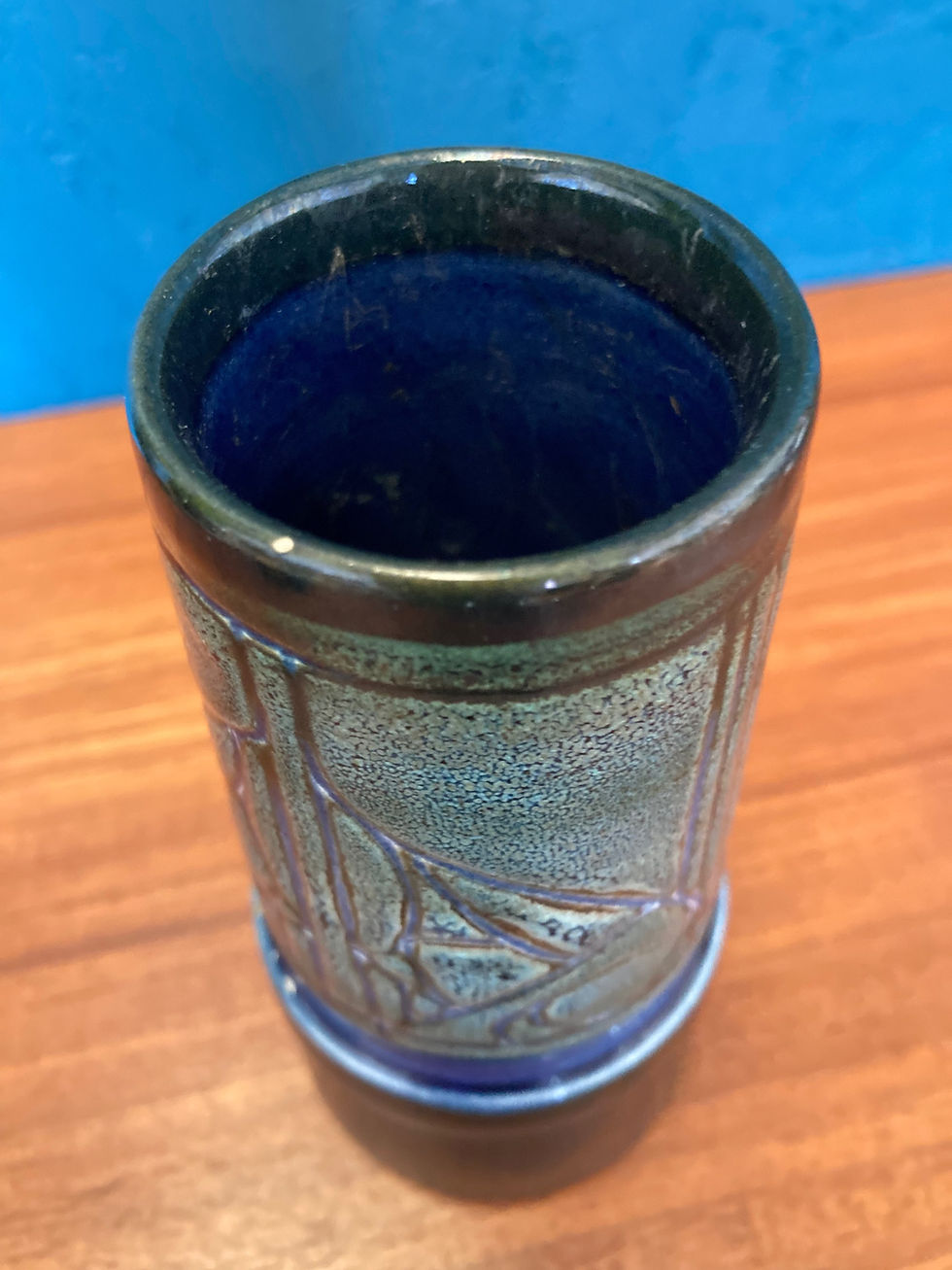 Thumbnail: Newlyn Celtic Pottery Vase