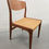 Thumbnail: Danish Teak & Papercord Dining Chairs