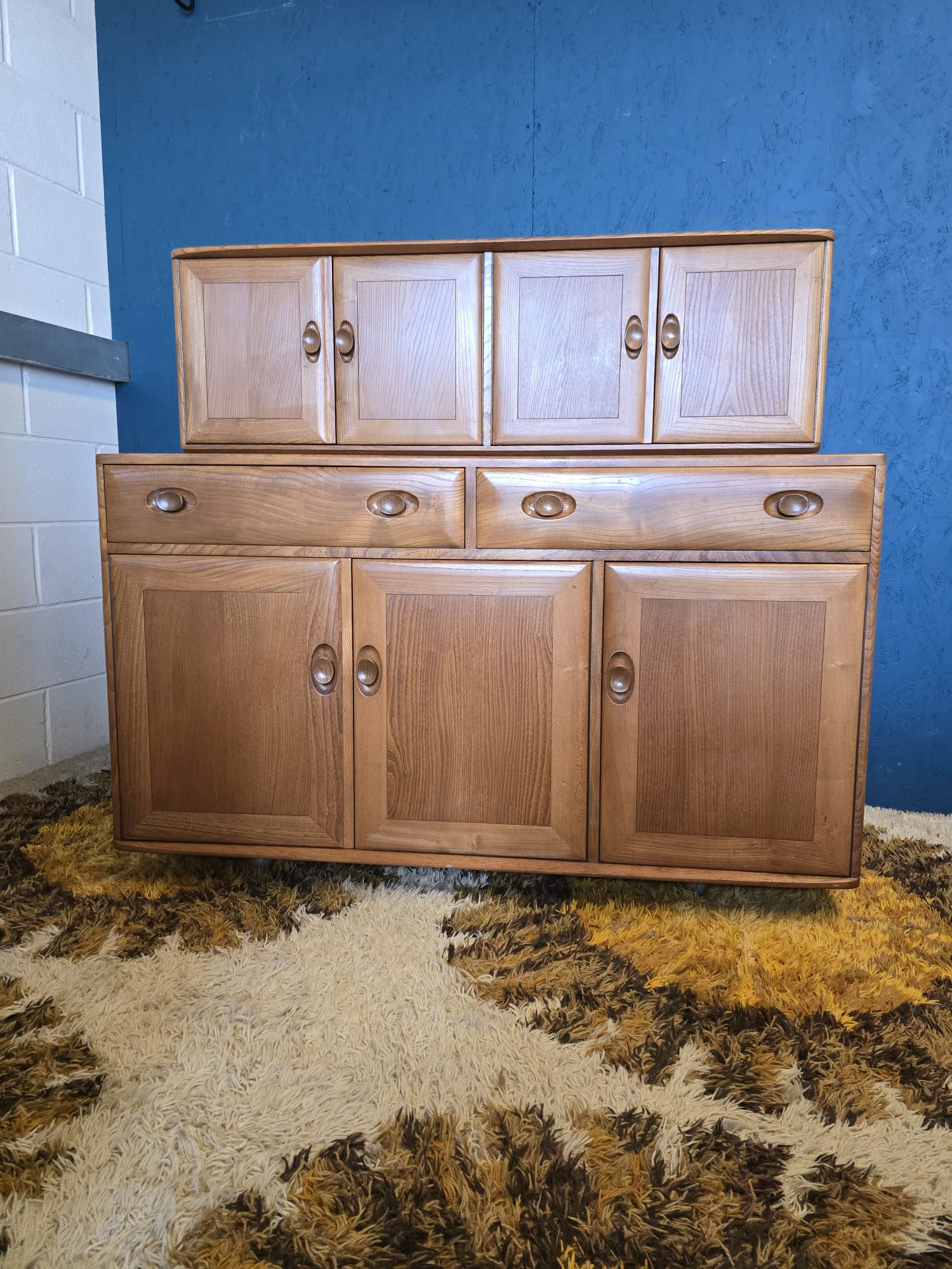 Ercol Windsor 507B Sideboard / Buffet Cabinet