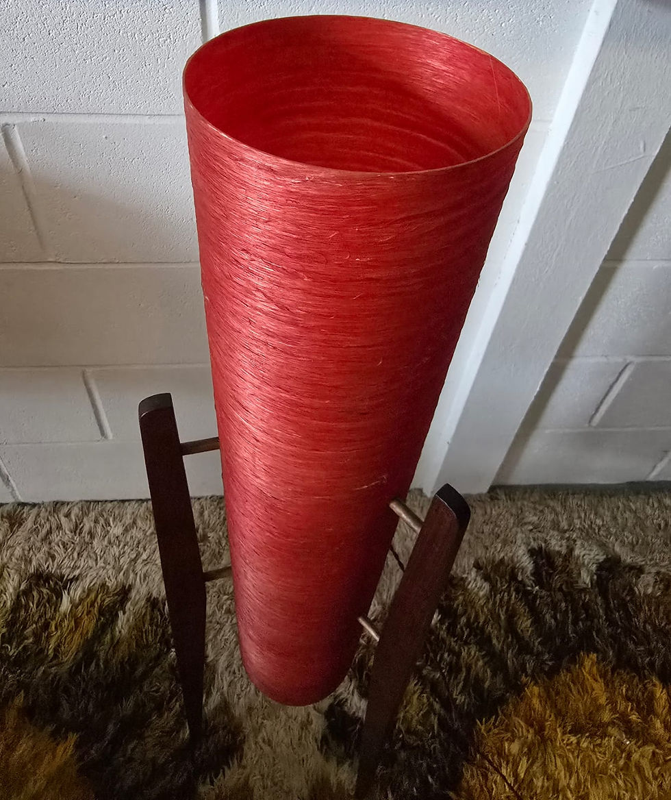 Thumbnail: Red Rocket Lamp