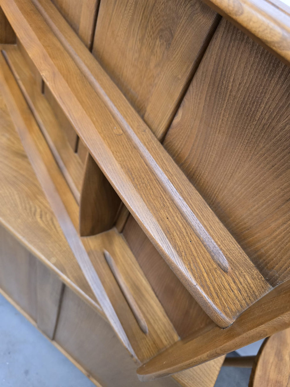 Thumbnail: Ercol Windsor Elm Plate Rack