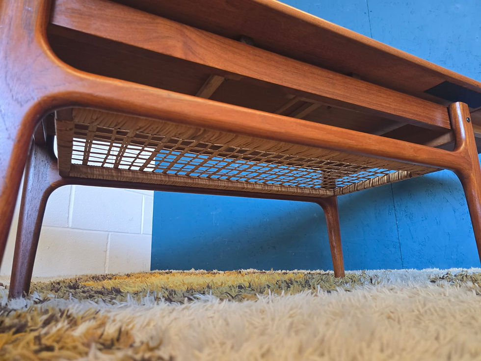 Thumbnail: Danish Trioh Extending Coffee Table