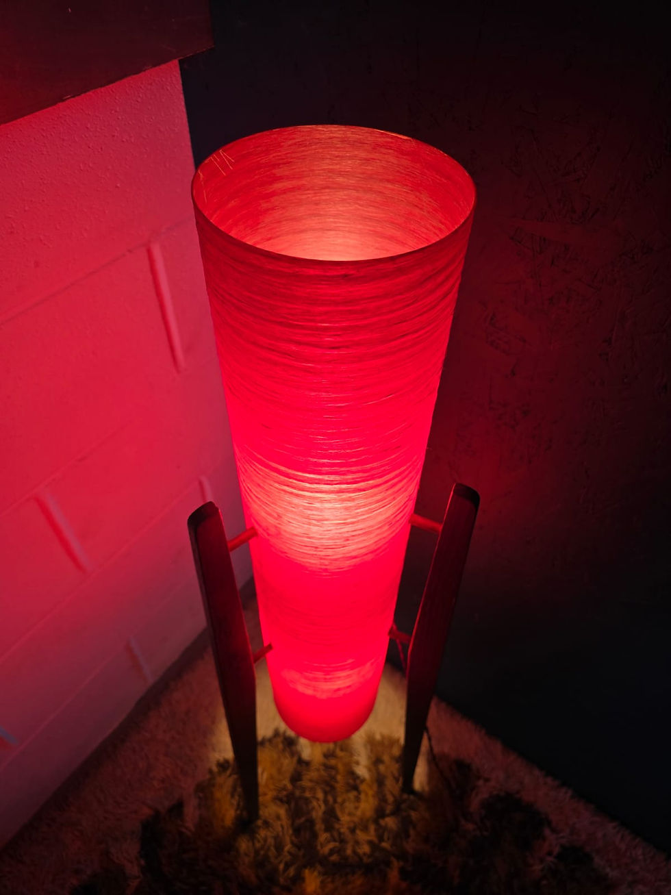 Thumbnail: Red Rocket Lamp
