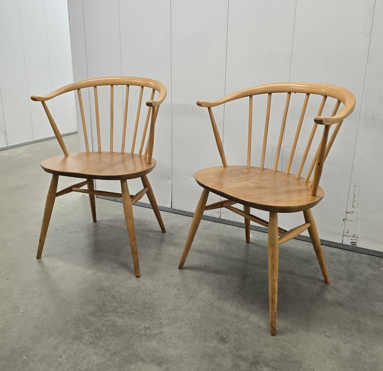 Ercol 449A Cowhorn Chairs