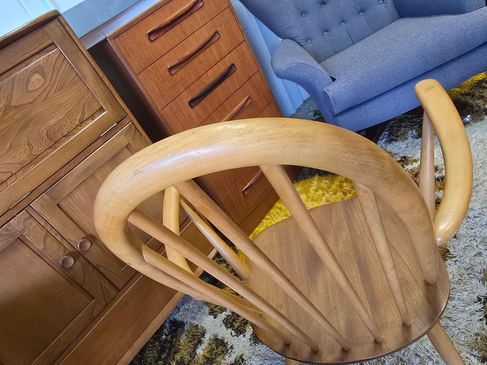 Thumbnail: Ercol 365A Quaker Carver Chairs