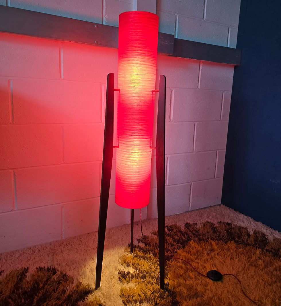 Thumbnail: Red Rocket Lamp