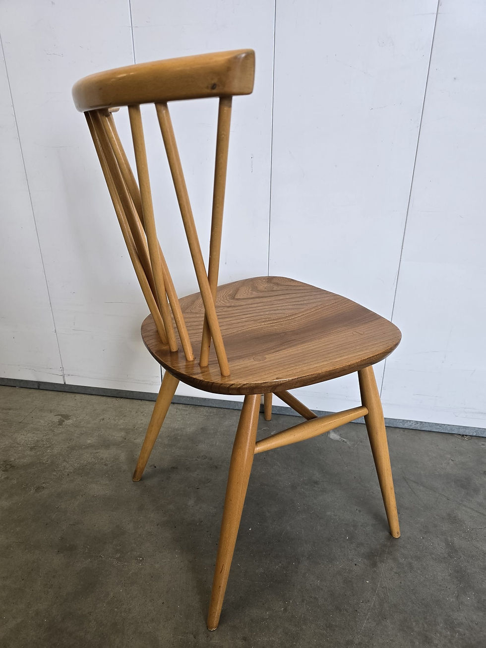 Thumbnail: Set of 2 Ercol 376 Candlestick Dining Chairs