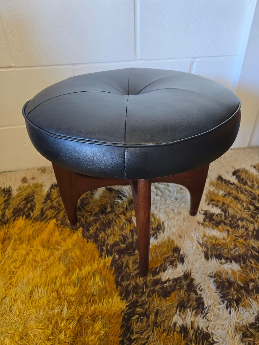Thumbnail: G Plan Fresco Floating Dressing Table & Newly Upholstered Stool