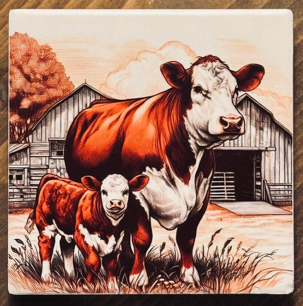 Thumbnail: Hereford Ceramic Coasters