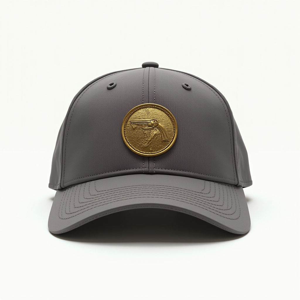 Brass Emblem Cap