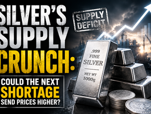Silver’s Supply Crunch: Could the Next Shortage Send Prices Higher?