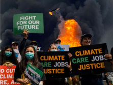 Crude Oil Refinery Beneath Blair Destroyed by Eco-terrorists