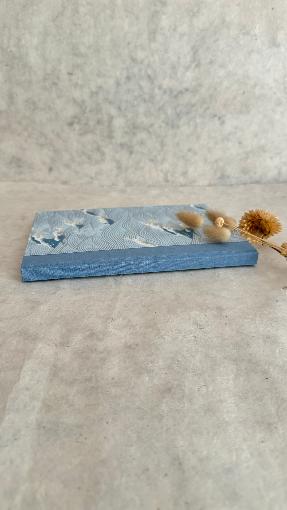 Miniature : Carnet de croquis A5 vagues bleues