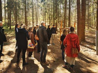 Meeting the "One Health Research Centre" in the Healing Forest in Heringsdorf 