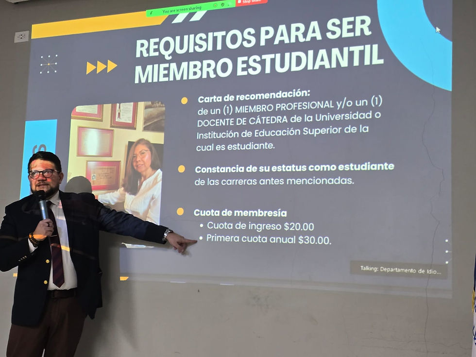 ATIPES realiza charla informativa en colaboración con Signify Lab en la Universidad Evangélica de El Salvador