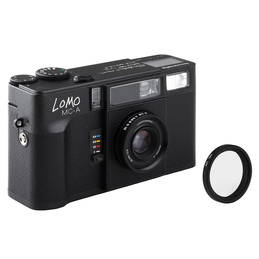 Thumbnail: Lomography MC-A 35mm Film Camera - Black