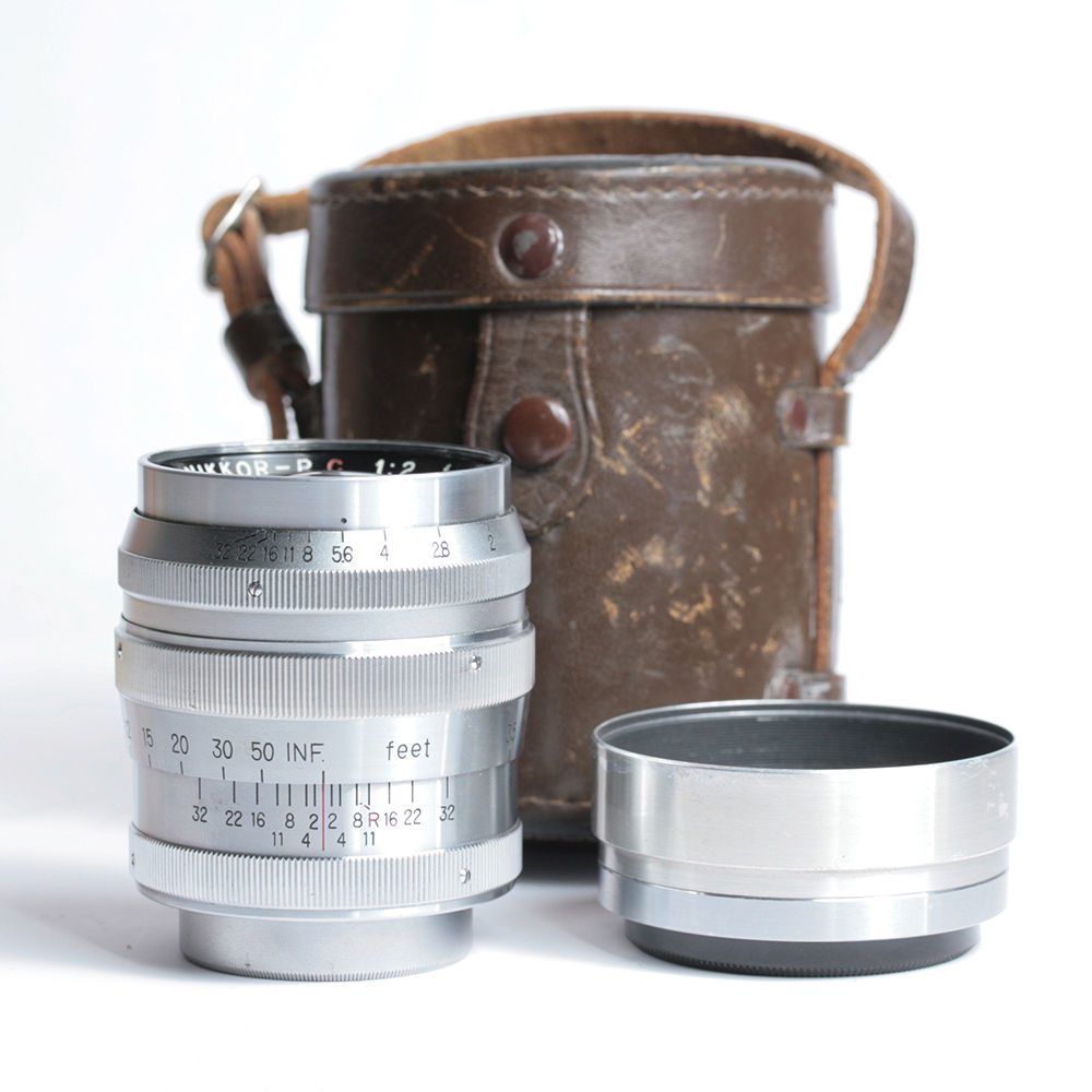 Nikon 8.5cm F2 Nikkor-P.C. L39/LTM Fit Lens