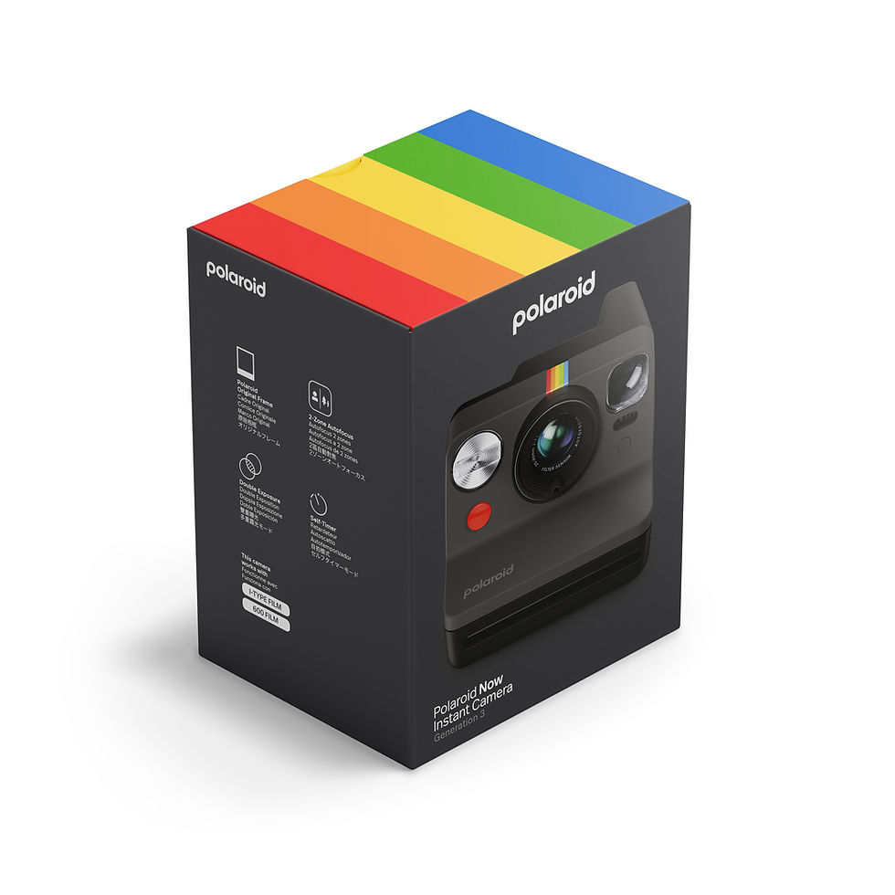 Thumbnail: Polaroid Now Instant Camera Generation 3 Black