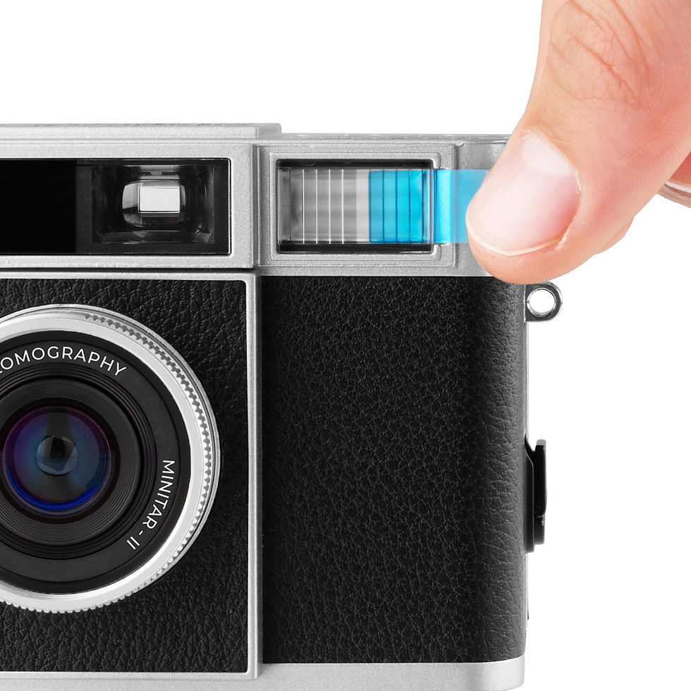Thumbnail: Lomography MC-A 35mm Film Camera - Silver