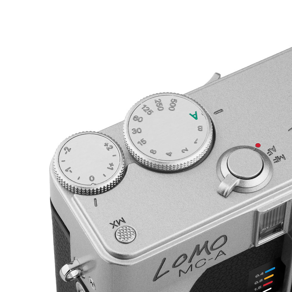 Thumbnail: Lomography MC-A 35mm Film Camera - Silver