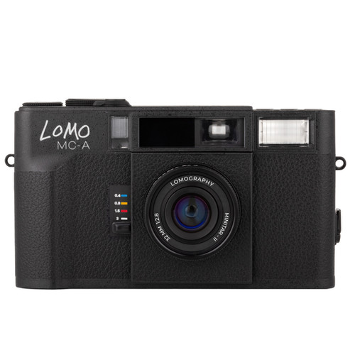 Lomography MC-A 35mm Film Camera - Black | Canterbury Camera Centre