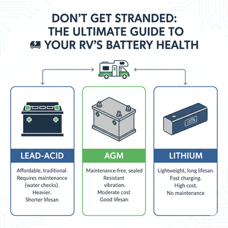 Don't Get Stranded: The Ultimate Guide to Your RV's Battery Health