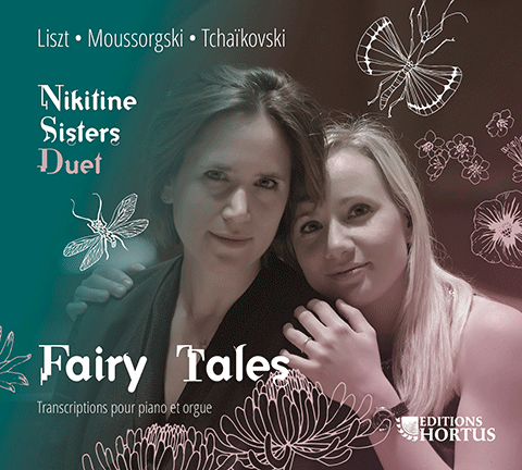 Pochette de l'album FAIRY TALES représentant Véra Nikitine et sa soeur Katherine Nikitine